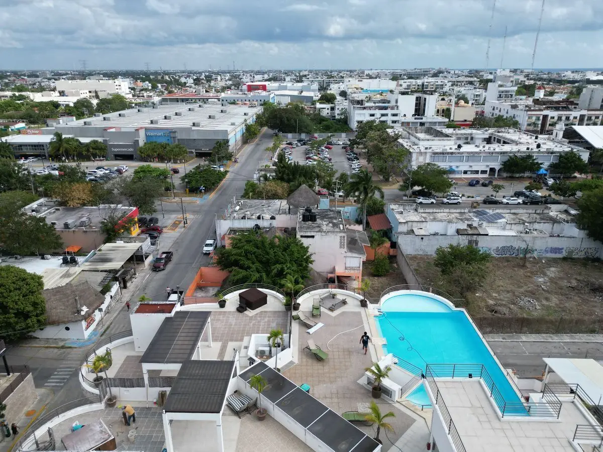 Renta Departamento a 1 Calle Walmart y Palacio Municipal Playa Carmen Centro