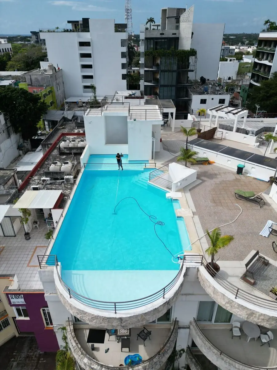 Renta Departamento a 1 Calle Walmart y Palacio Municipal Playa Carmen Centro — foto 2