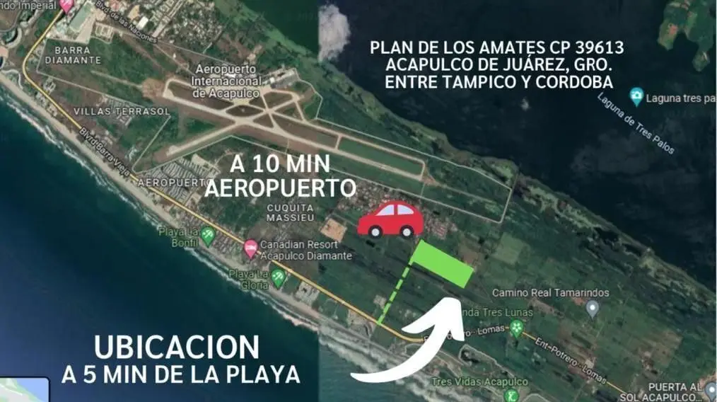 Venta Terreno Plan de los Amates Acapulco — foto 3