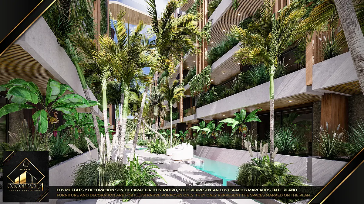 Playa Del Carmen - Departamentos en PREventa - 1 y 2 Recámaras - a 2 cuadras del — foto 3