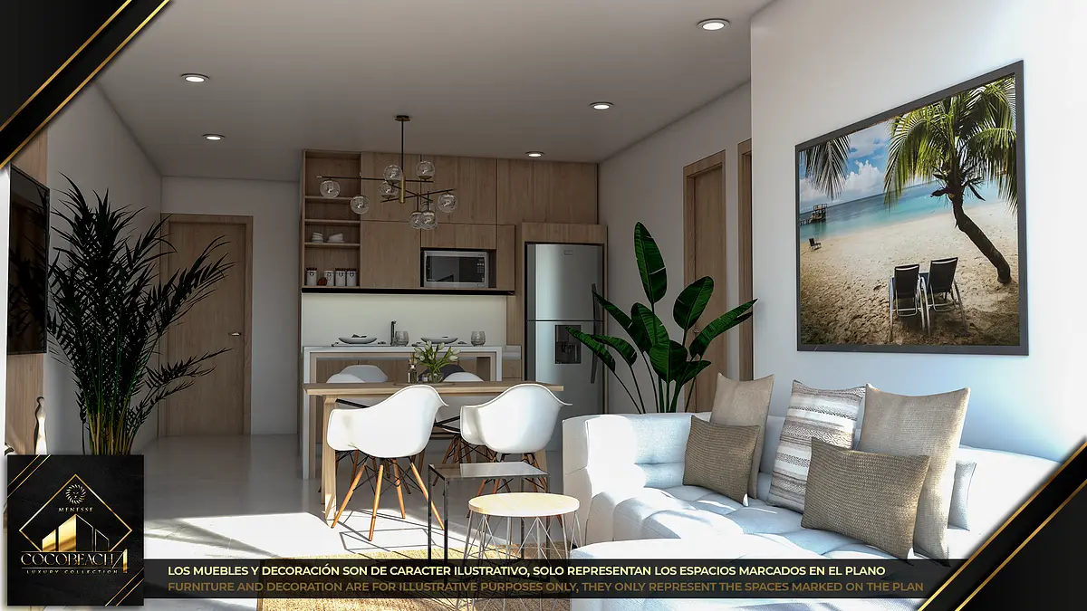 Playa Del Carmen - Departamentos en PREventa - 1 y 2 Recámaras - a 2 cuadras del — foto 6