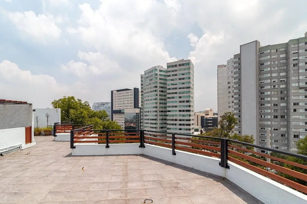 Espectacular Departamento con Enorme Terraza en Renta a 5 Min de Santa Fe. — foto 9