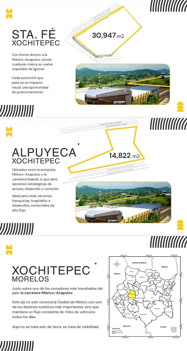 Venta terrenos entrada Club de Golf Santa Fe, Xochitepec, Morelos. — foto 2