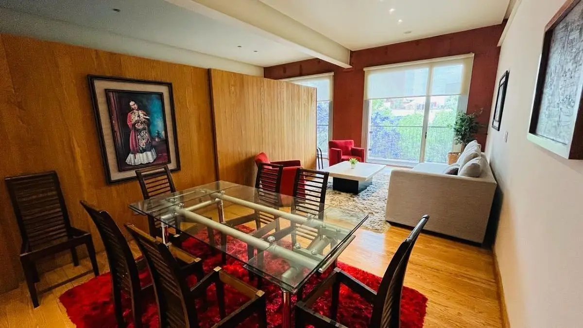 Departamento Amueblado en Renta en Reforma