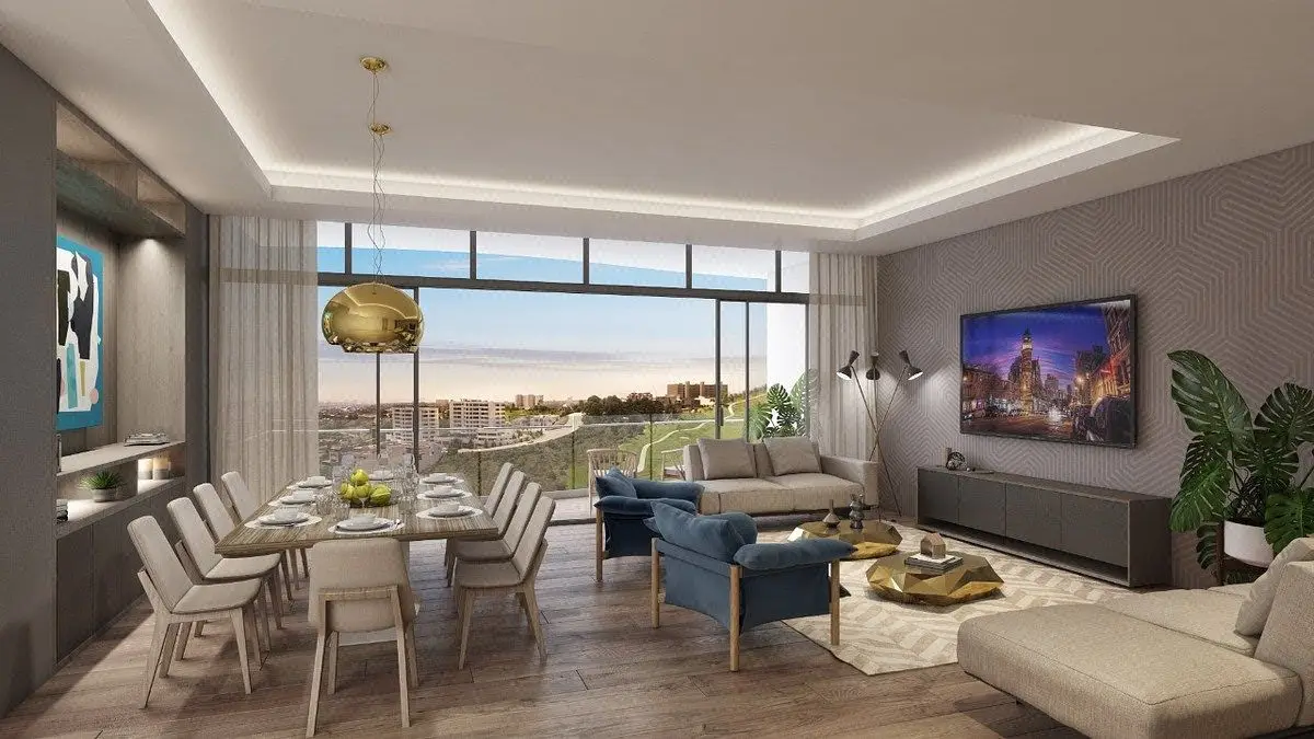 Bosque Real departamento con vista al campo de golf para estrenar