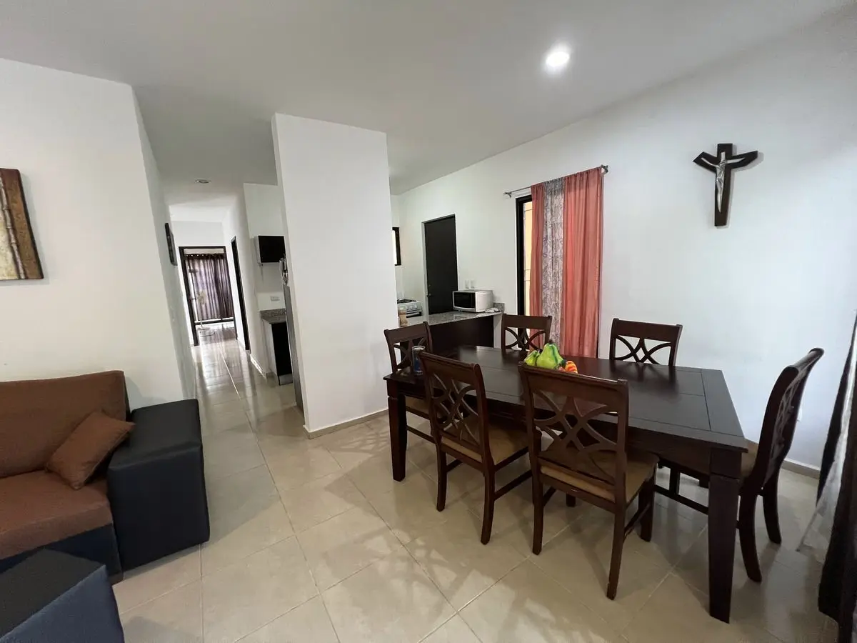 Casa Amueblada en Renta de 3 Habitaciones en Gran Santa Fe Norte Mérida — foto 4