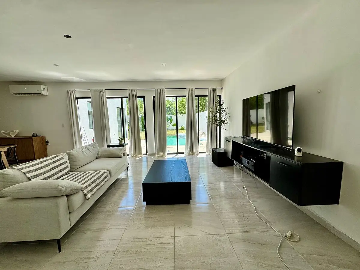 Casa en renta en Merida, amueblada y con amplio terreno. Privada Kanan en Conkal — foto 6