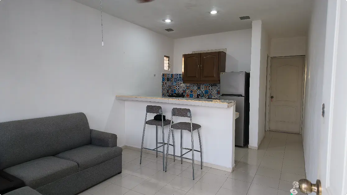 Departamento amueblado en renta en el Fracc las americas, cerca de avenida