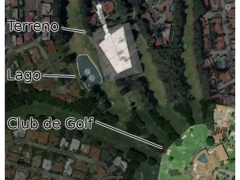 Terrenos Venta Club de Golf Santa Anita.