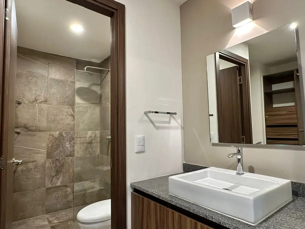 Departamento en renta zona Virreyes! 1 Rec 2 Baños 2 autos A/A y persianas incluidas — foto 10