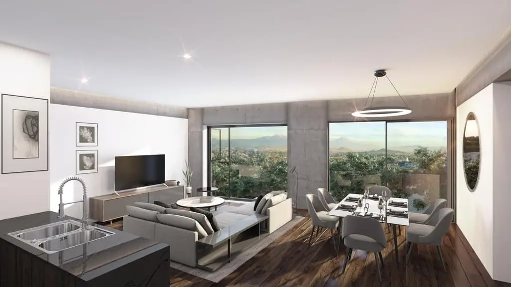 Departamento en venta con terraza ! 3 Recámaras — foto 4