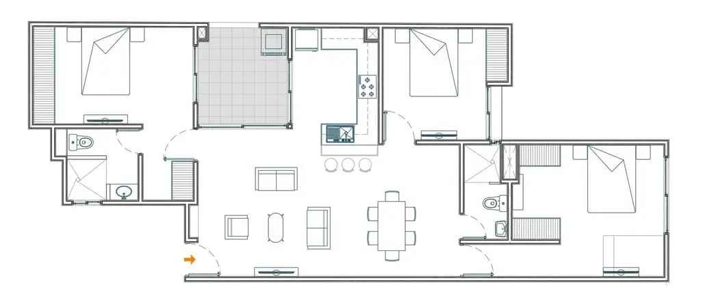 Departamento en Venta Portales Norte — foto 3