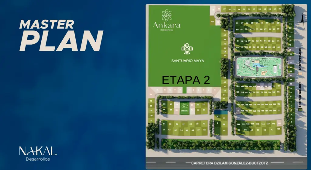 Terreno Residencial en venta en Pueblo Dzilam Gonzalez