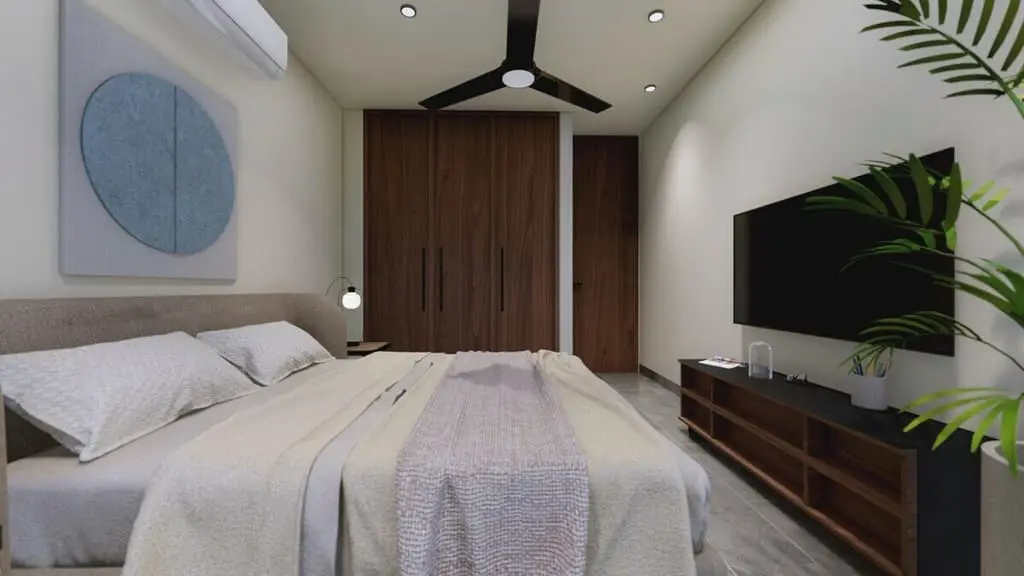 Departamento en venta de dos habitaciones en Temozón norte