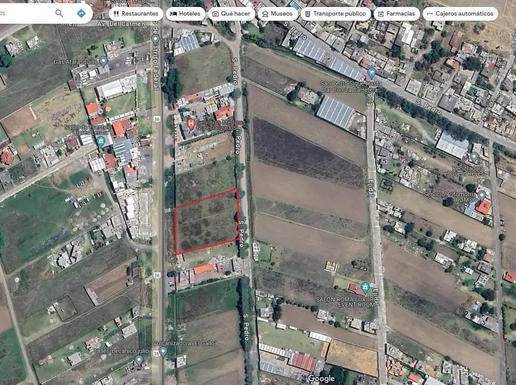 Terreno en Venta en Atarasquillo, Lerma