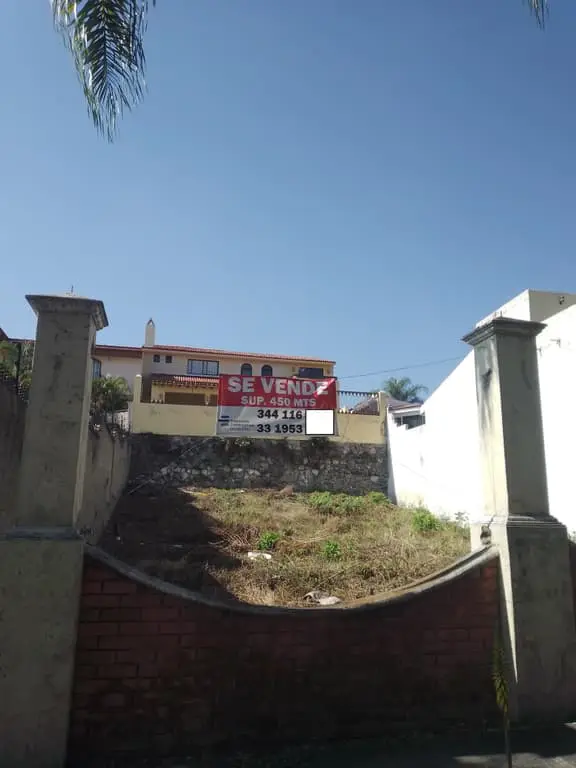 Terreno 450 mts2. en sección Panorámica Bugambilias, Zapopan — foto 2