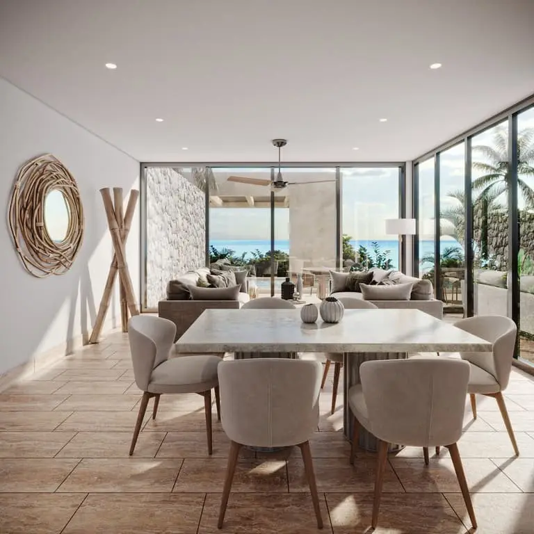 Exclusive Apartment for sale in Telchac Puerto with 3 bedrooms, Ocean View. Beach Front. — foto 3