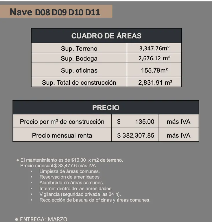 Bodega en Renta , NAVE – Parque Industrial LOPEZ MATEOS TLAJOMULCO — foto 2