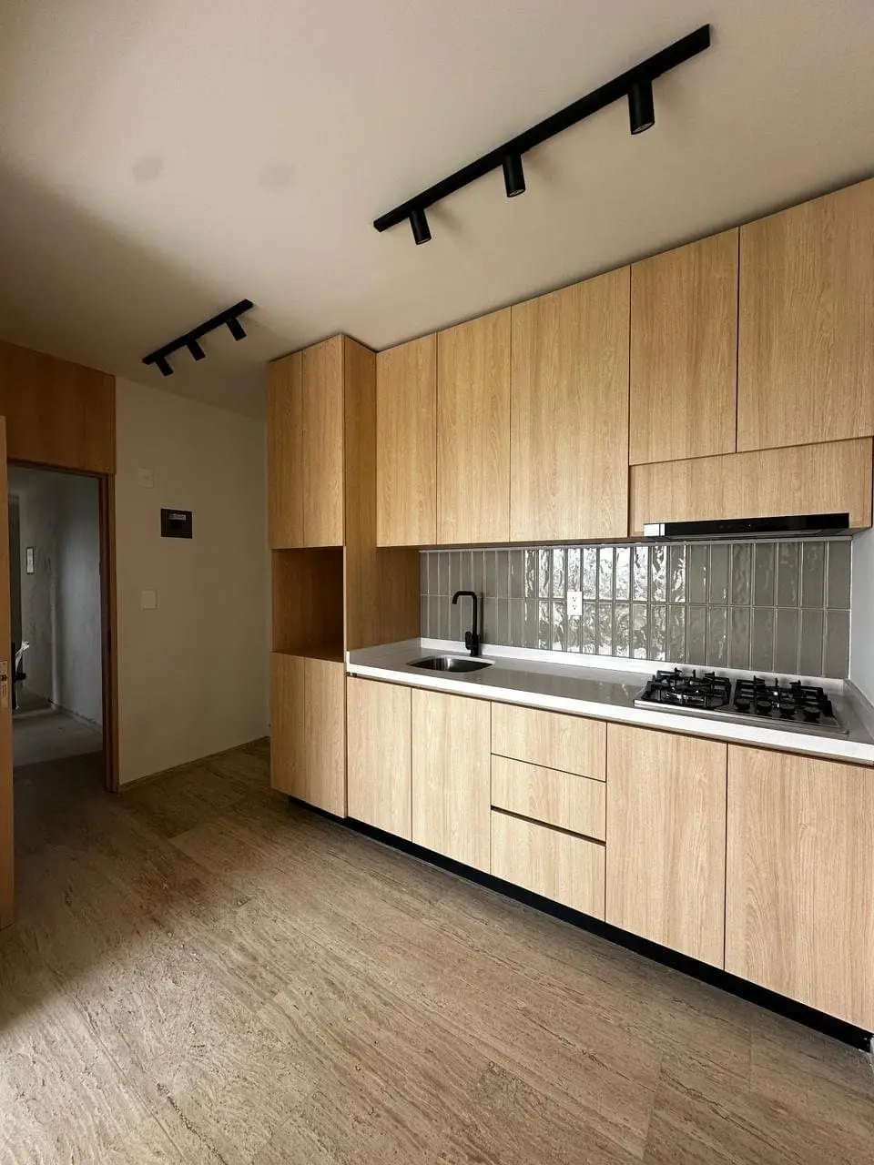 Venta de departamento moderno con 1 habitación y balcón