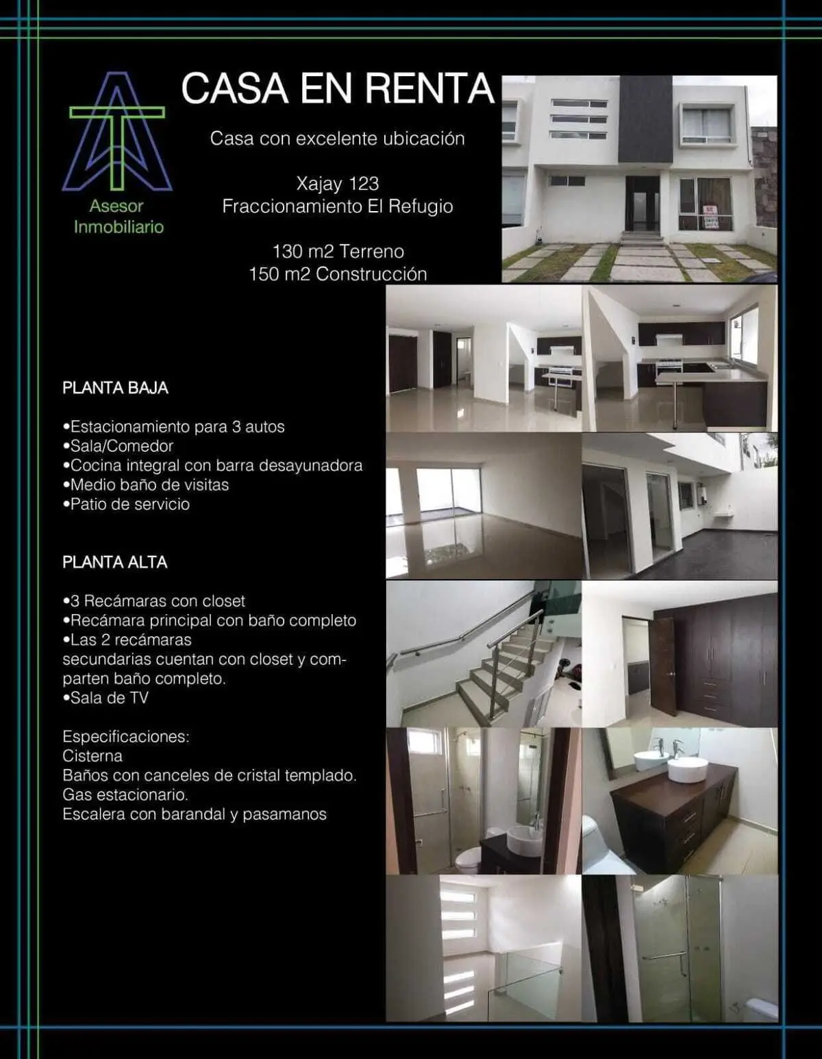 Casa en Renta Sobre Calle Refugio Queretaro. — foto 2