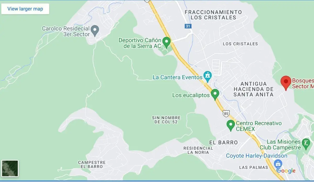 Terreno en venta Bosque de las misiones ROBLE Carr Nacional Santiago — foto 2