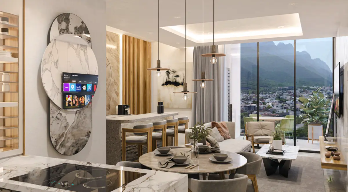 Departamento venta 2 rec cumbres 3er Sect Monterrey — foto 3