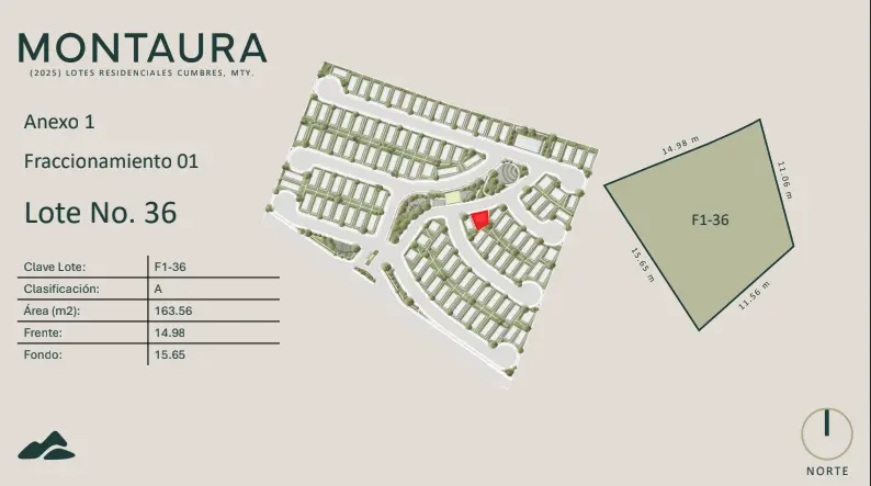 Terreno en venta en fraccionamiento privado Zona Cumbres Elite Monterrey — foto 5