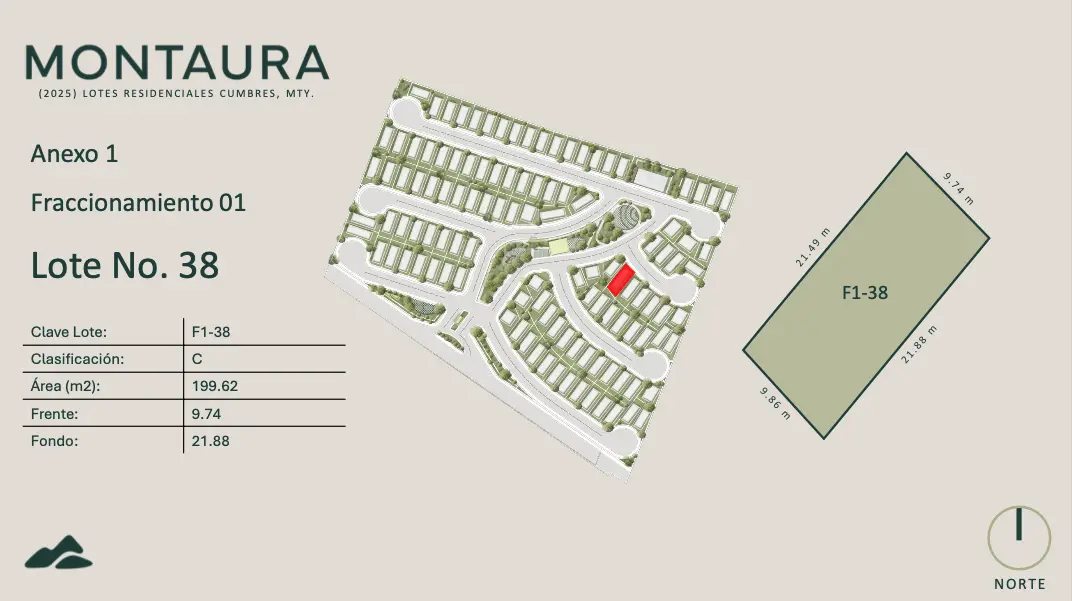 Terreno en venta en fraccionamiento privado Zona Cumbres Elite Monterrey — foto 5