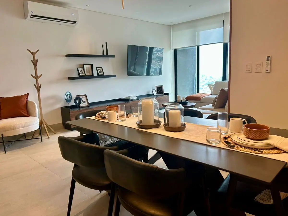 Departamento en renta amueblado zona sur cerca a valle oriente Monterrey — foto 5