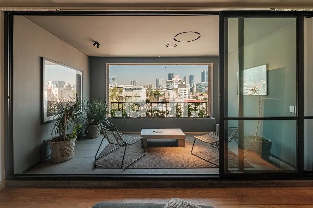 Departamento de diseño en Álvaro Obregón — 150 m² | Terraza | 2 recámaras | 2 es