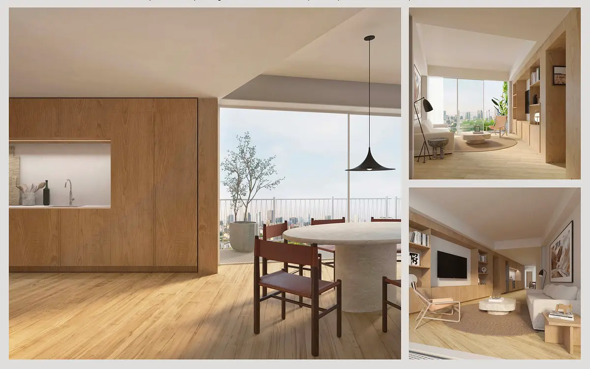 Departamentos de diseño en Ámsterdam, Condesa con terrazas — foto 12