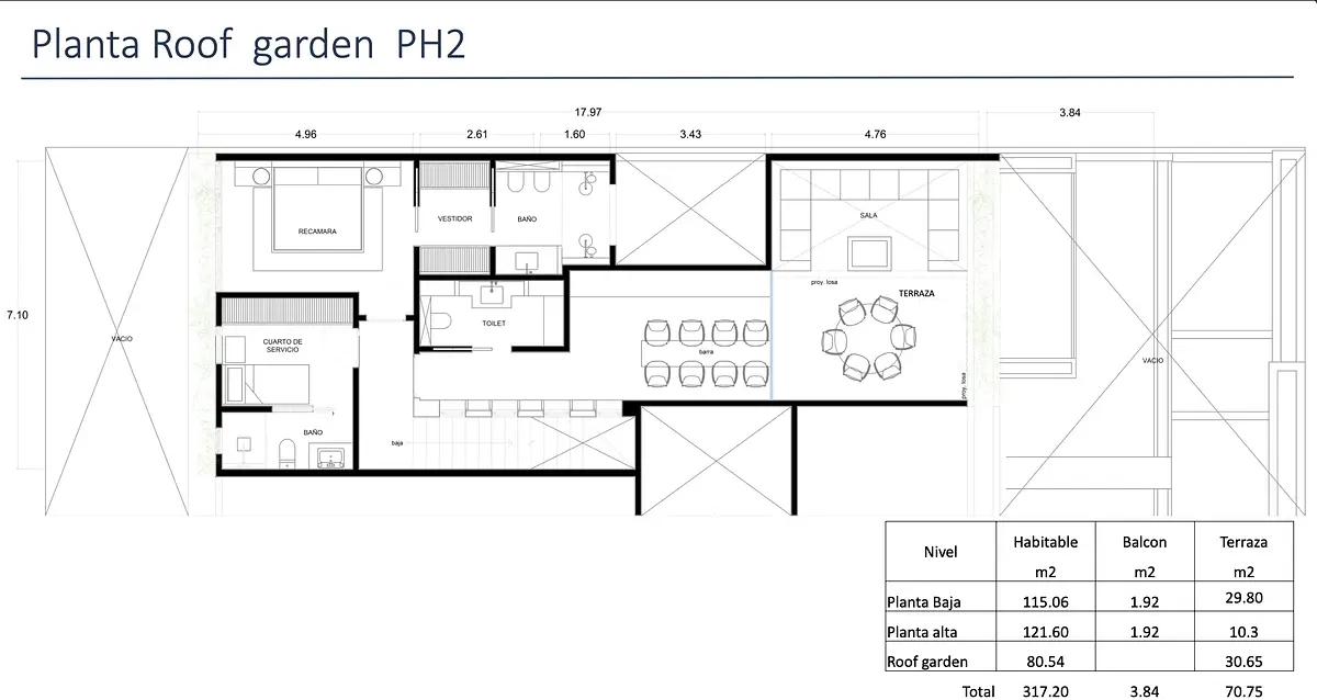 Exclusivo Penthouse con Roof Garden y Terrazas en Polanco — foto 12