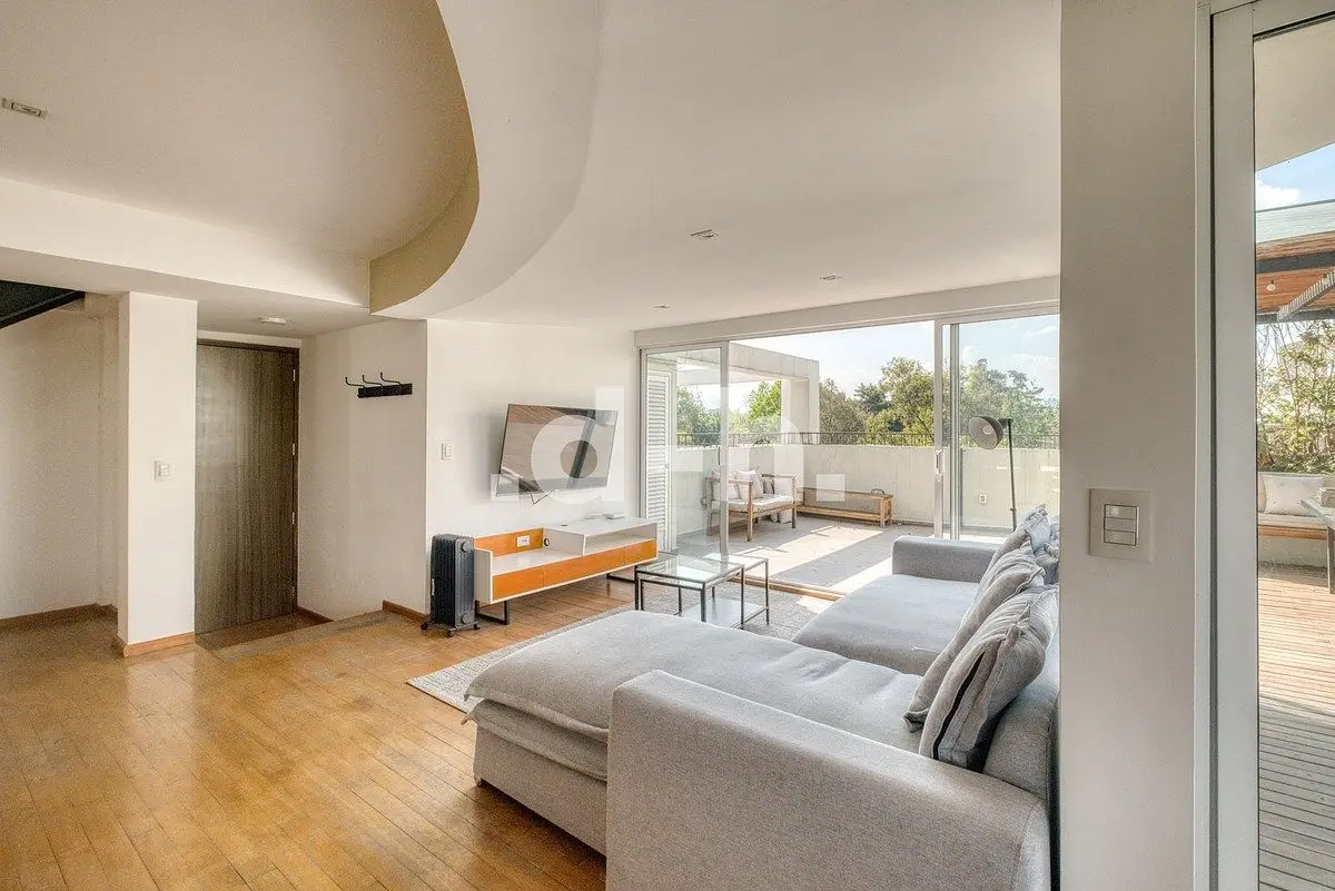 Penthouse con gran terraza en Condesa | Frente a Parque España — foto 7