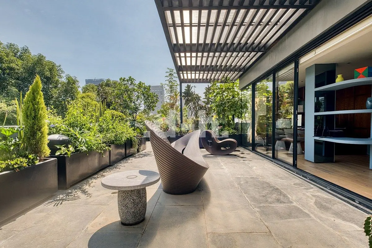 PH con terrazas privadas en edificio boutique, Polanco — foto 2