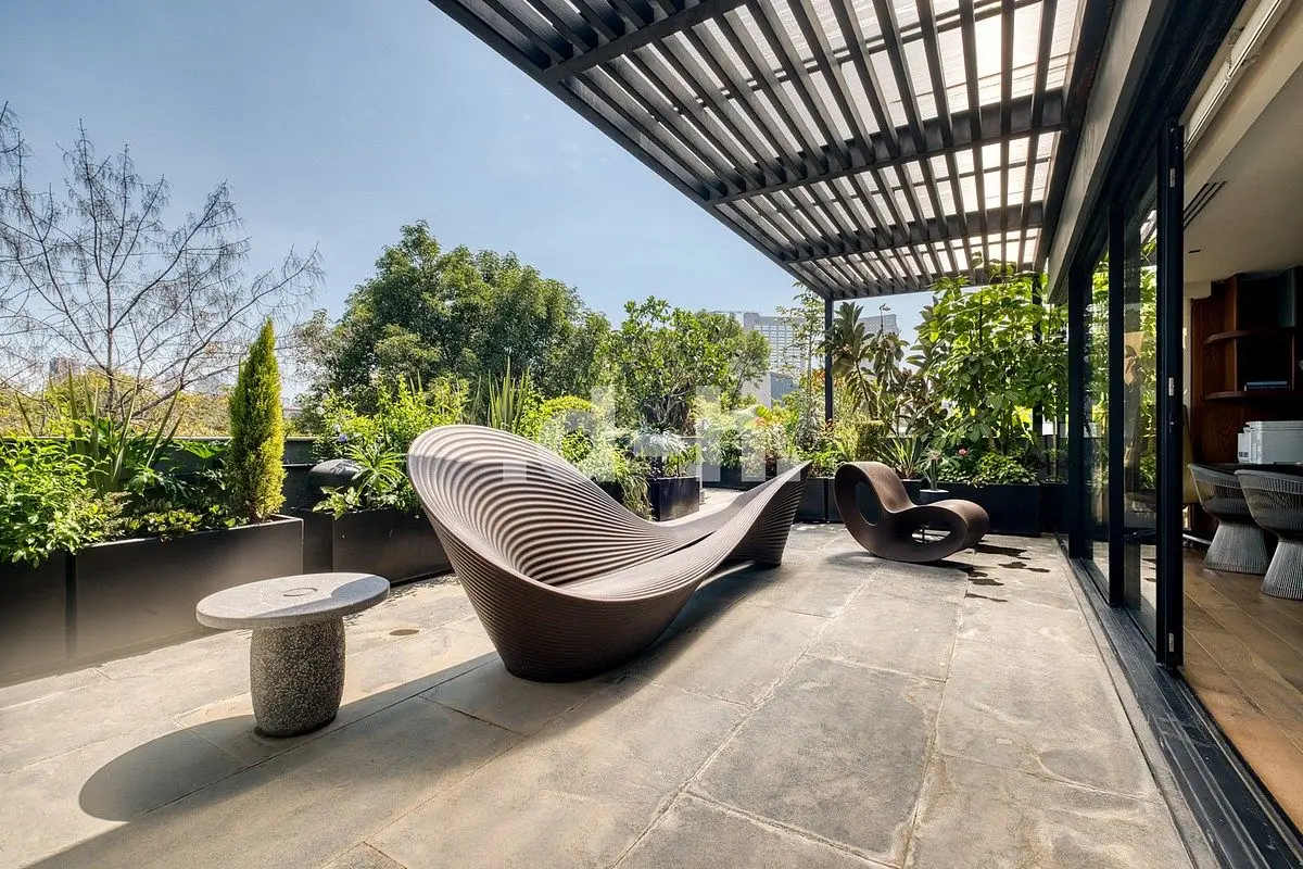 PH con terrazas privadas en edificio boutique, Polanco — foto 11