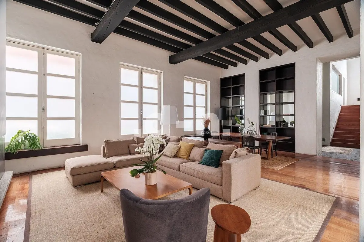 Venta de casa con jardín en San Ángel Inn — foto 4