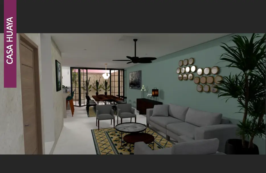 Pre-Venta Casa Huaya, 3 hab y piscina, en el Centro de Mérida, Yucatán — foto 5