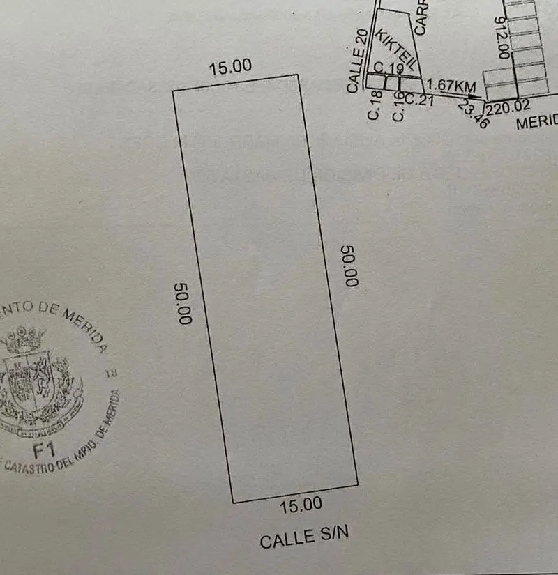 Terreno de 750 m2 ideal para inversión ubicado en Komchen al norte de Mérida — foto 4