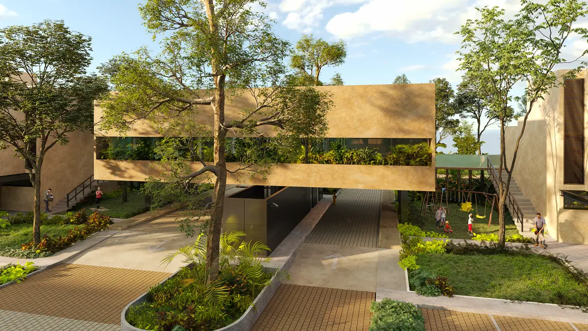 Conjunto residencial de 56 departamentos tipo "ensamble" — foto 6