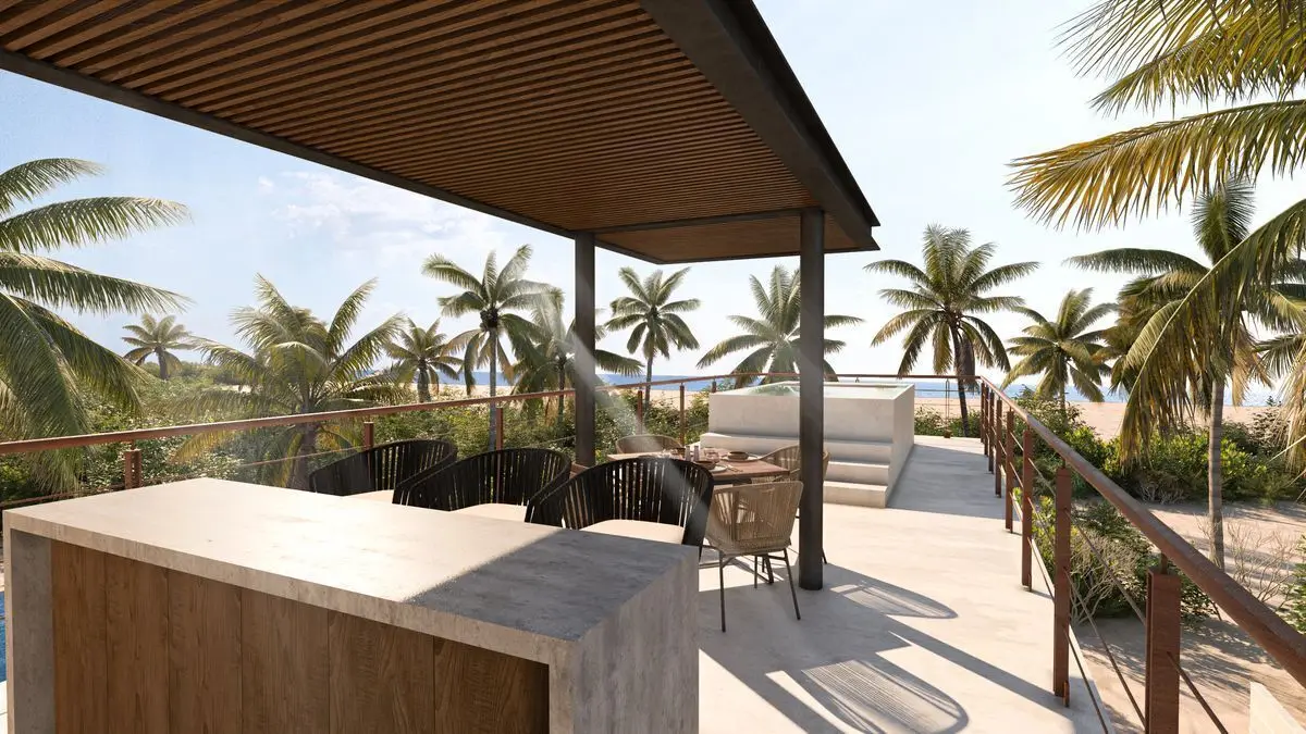 6 Villas en la costa esmeralda de Yucatán en Telchac puerto — foto 2