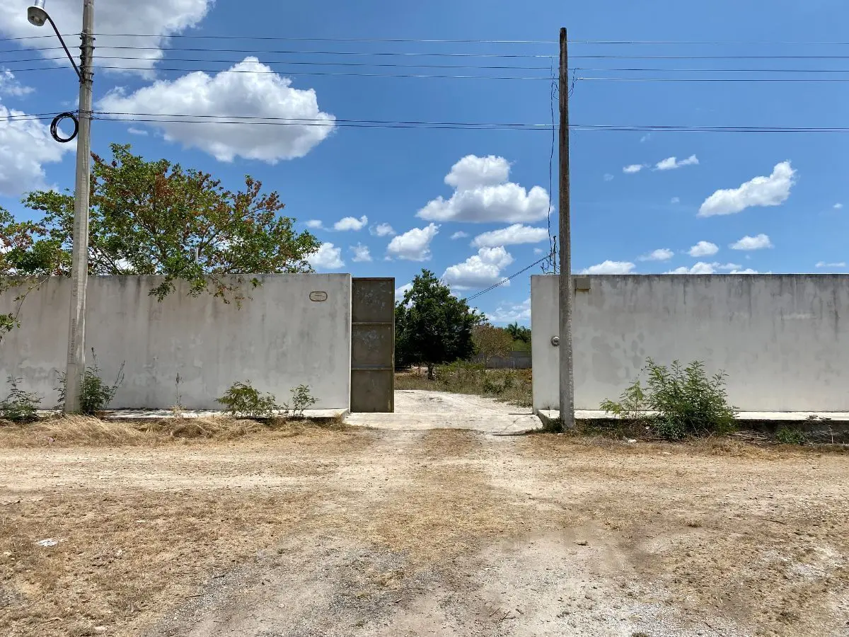 Terreno con 80 metros sobre carretera Chablekal-Conkal — foto 4