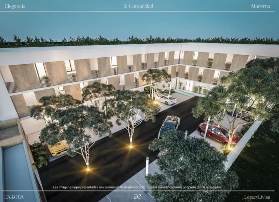 Departamentos Premium en Dzitya Yucatán privada GALATHA en 3 modelos — foto 2