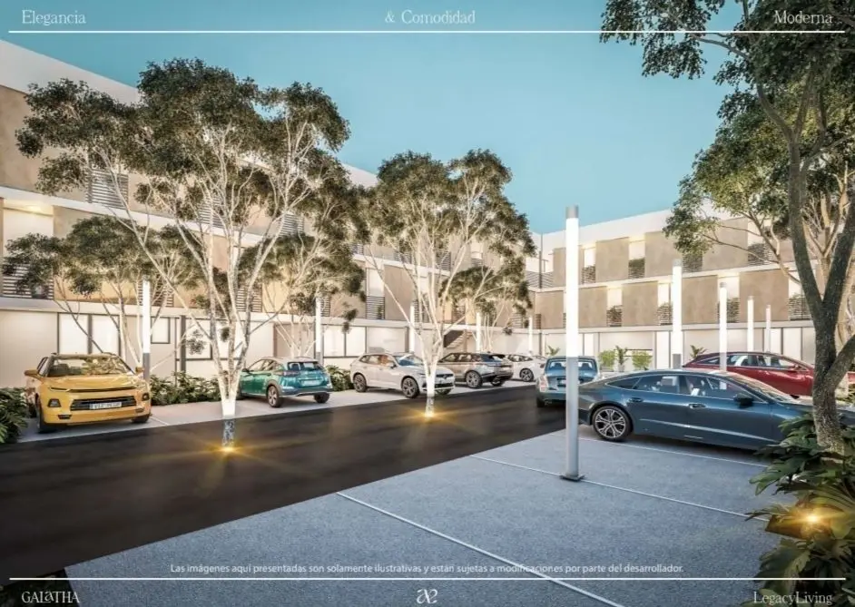 Departamentos Premium en Dzitya Yucatán privada GALATHA en 3 modelos — foto 3