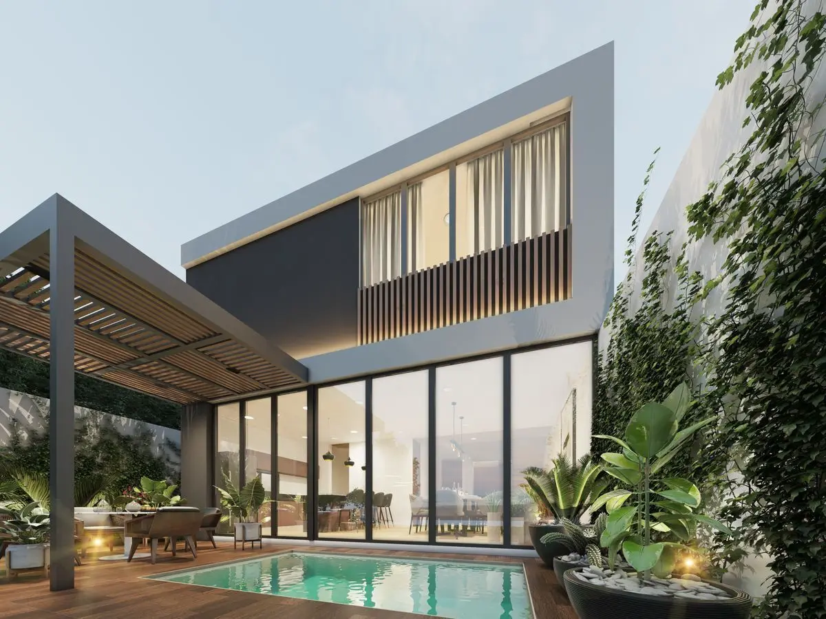 Residencial Altozano Mérida con alberca, 2 plantas — foto 2
