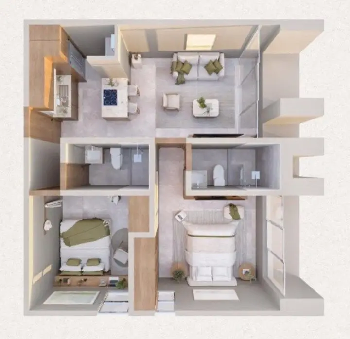 ELEVATE | Preventa Departamentos en Cholul - Santa Gertrudis Copó — foto 4