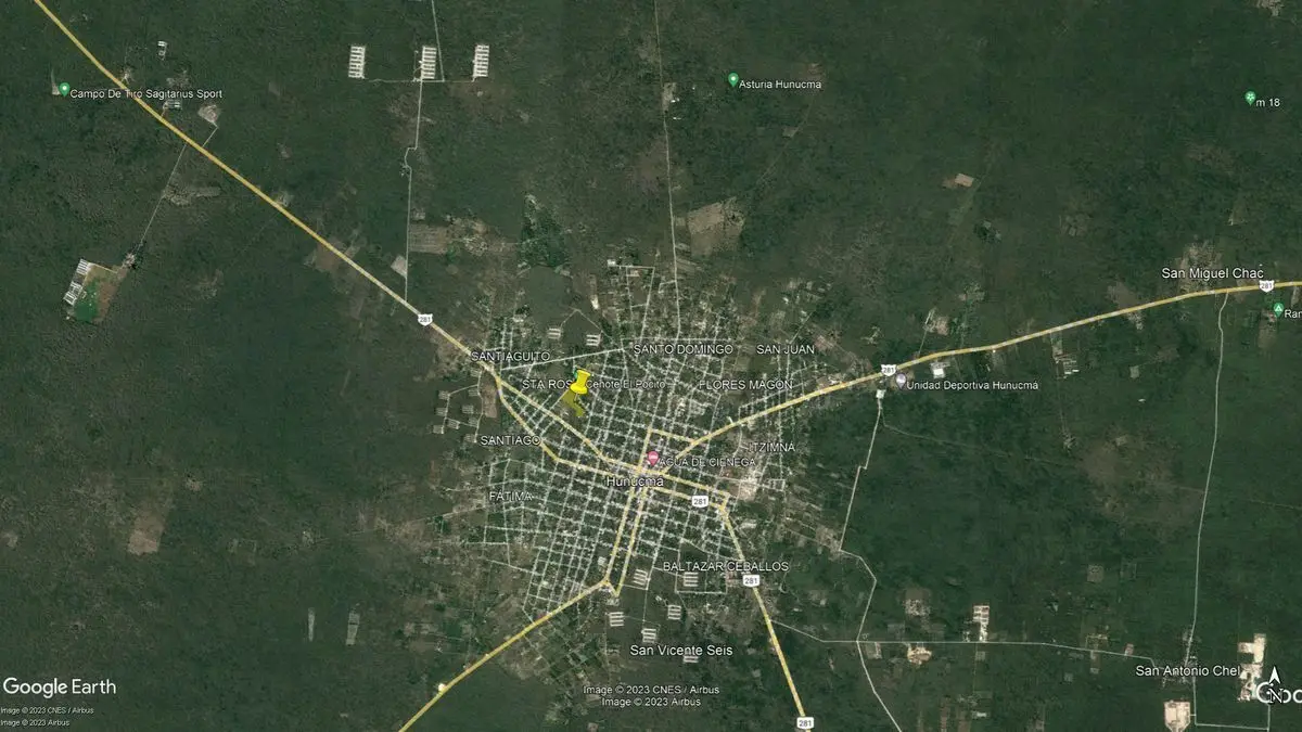 Terreno de 4.3 hectáreas en Hunucmá, Yucatán