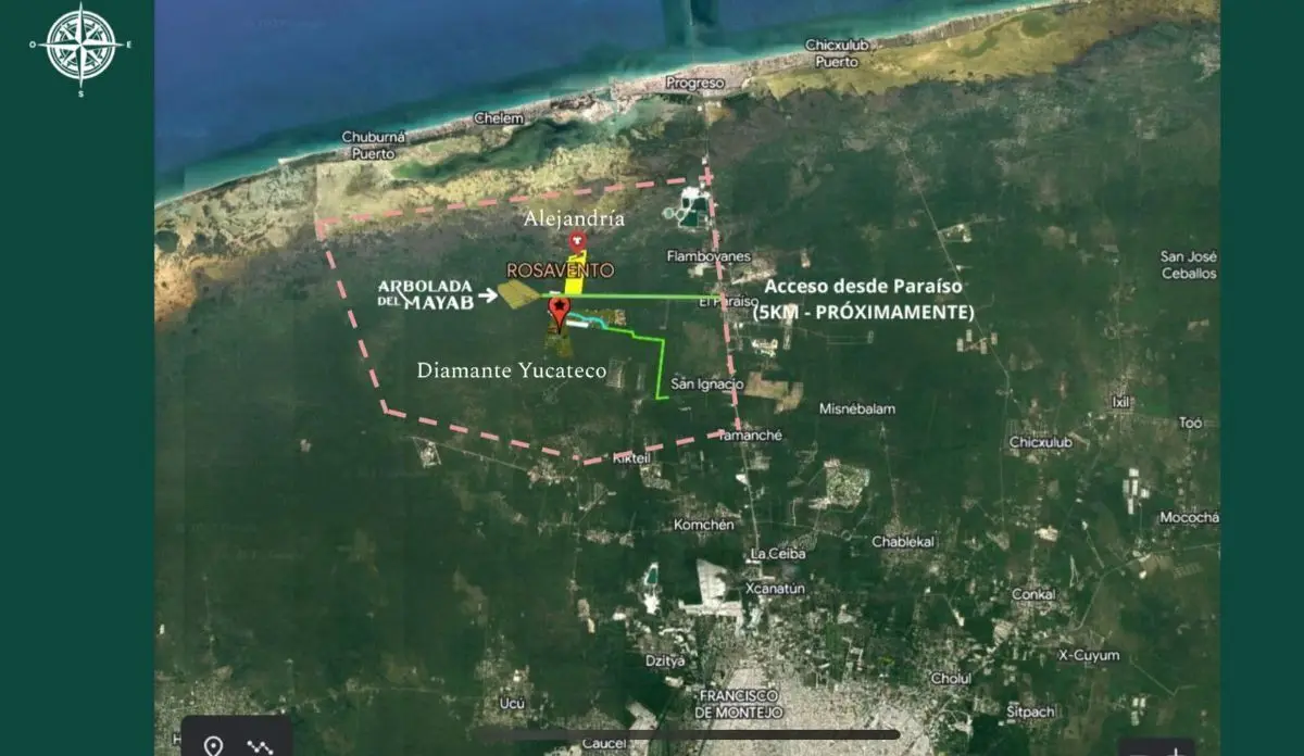 Terrenos Semi Urbanizados ubicados cerca de la costa Yucateca — foto 6