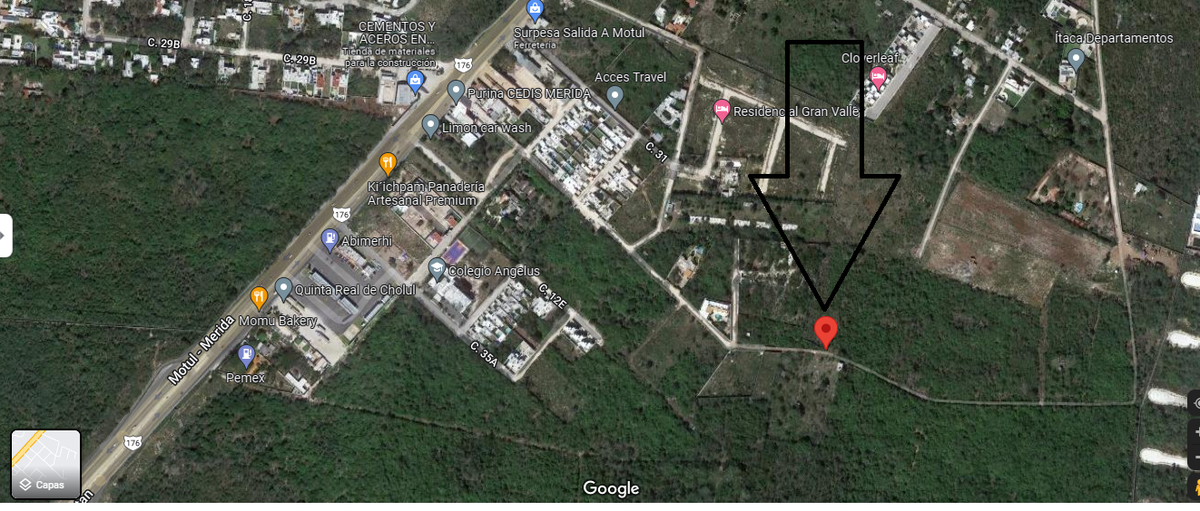 Terreno en venta, Cholul, ideal para construir privada! — foto 2