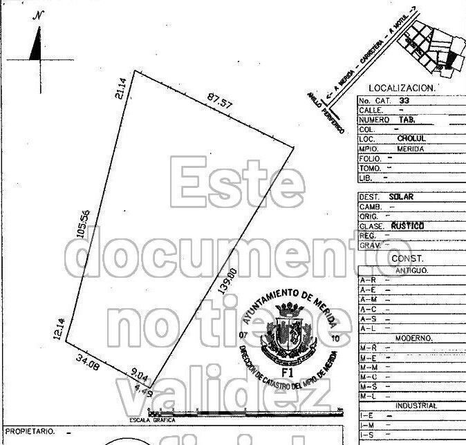 Terreno en venta, Cholul, ideal para construir privada! — foto 7