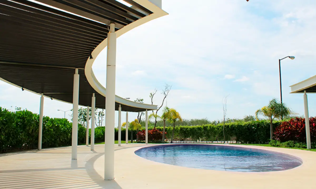 Lote listo para construir, con casa club en residencial Yaxlúm — foto 6